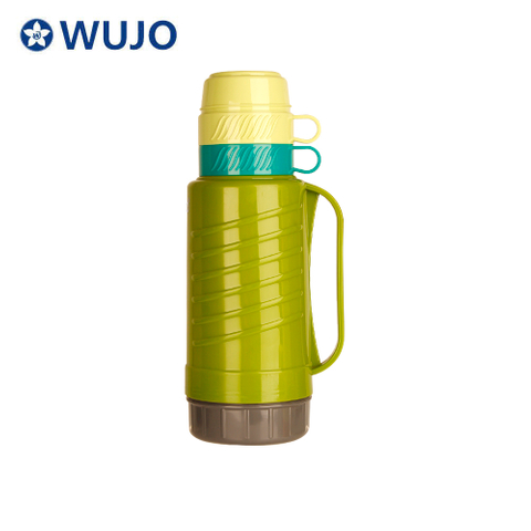 1.8L Hot Cold Travel Plastic Thermos Bottle with Glass Liner Inner From China 