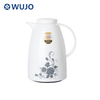 China Manufacturer 1L 1.5L 2L Wholesale Eco Friendly vacuum insulated Plastic Milk Tea Water Coffee Thermo Pot WUJO