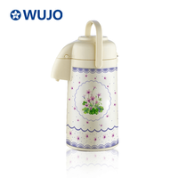 WUJO Pump Carafe Coffee Tea Hot Cold Water Thermal Airpot Coffee Dispenser