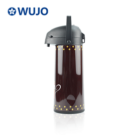 Hot Tea Water Glass Refill Flask Air Pump Coffee Thermos Airpot