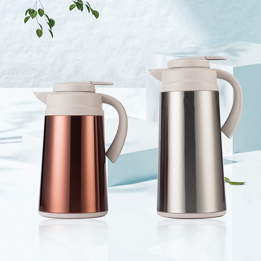 Wujo Best Price China Supplier Stainless Steel Glass Refill Coffee Pot