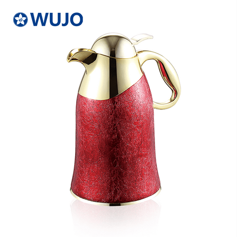 Wholesale Royal Thermal Vacuum Thermos Tea Arabic Coffee Pot with Glass Liner 