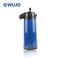 Glass Inner 1.9L Air Pump Hot Water Coffee Carafe Dispenser Vacuum Airpot
