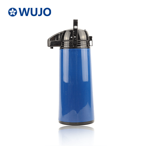 Glass Inner 1.9L Air Pump Hot Water Coffee Carafe Dispenser Vacuum Airpot