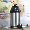 WUJO Best Selling 304 Hot Cold Water Thermal Flask Stainless Steel Thermos Air Pump Pot