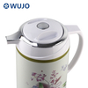 WUJO 1L 1.9L Arabic Saudi Meal Iron Thermal Hot Water Vaccum Flask with Glass Refill