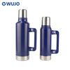 1L 1.5L 2.0L WUJO High Quality Double Wall Stainless Steel Vacuum Water Bottle