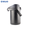 NEW Black 304 Stainless Steel Double Wall Pump Thermos Coffee Vacuum Airpot