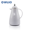 WUJO Manufacturing 0.5L 1L Blue Glass Refill Vacuum Insulated Plastic Thermos 