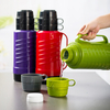 Cheapest 2021 Vacuum Insulated Plastic Thermos 1l 1.8l with Glass Refill - WUJO