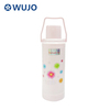 WUJO 2 Liter Cheap Vacuum Insulated Plastic Water Flask with Glass liner