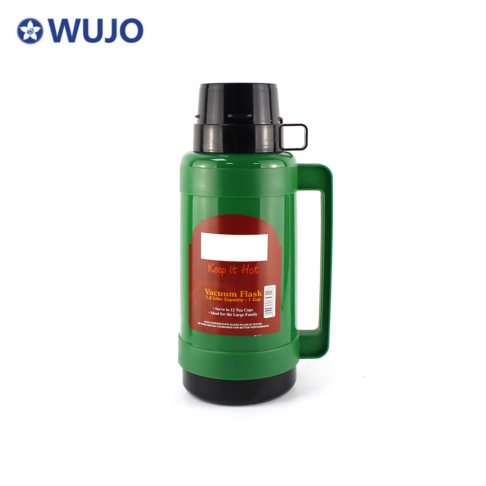 Factory 1L / 1.8Liter Hot 24h Hot Cold Vacuum Insulated Tea Thermos Plastic