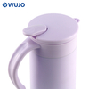 600ml Small Purple SS Vacuum Insulated Thermos Tea Double Wall Coffee Pot 