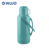 WUJO 2021 2.0L Logo Printing Plastic Vacuum Flask Thermos Water Bottle with Glass Refill