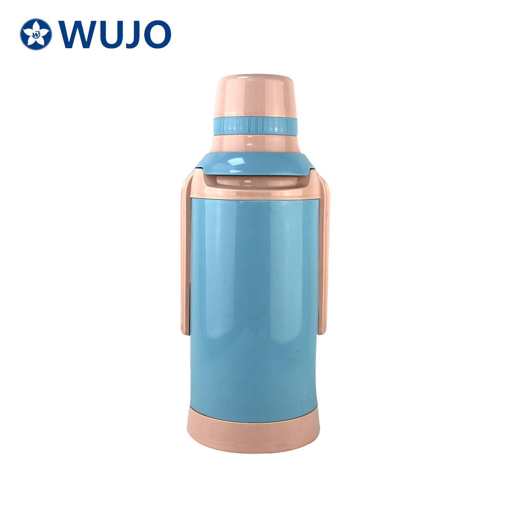WUJO Popular Hot Tea Glass Refill Vacuum Flask 2L 3.2L Water Bottle Thermos