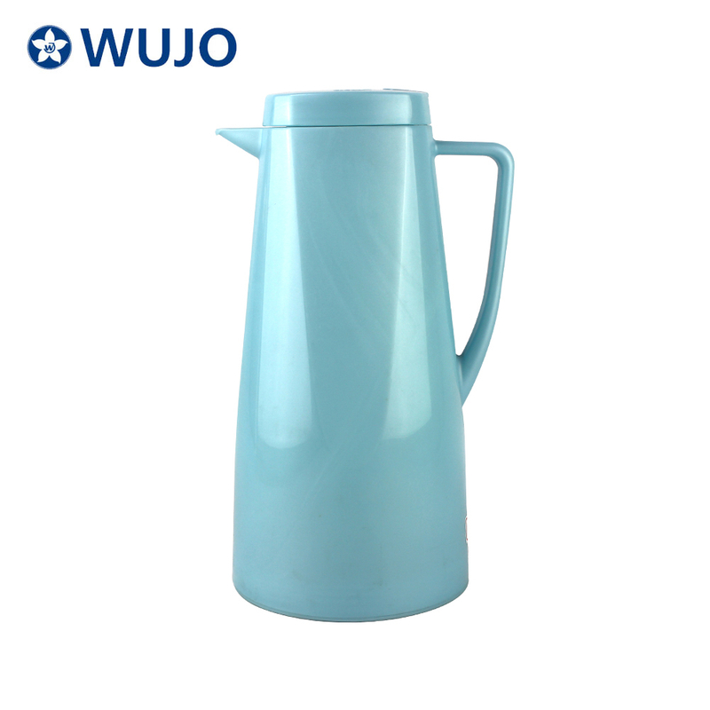 Alibaba Manufacturer 1.9L Glass Refill Plastic Hot Water Tea Coffee Glass Vacuum Jug Flask