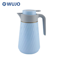 WUJO Modern OEM 1L1.6L Keep Hot 24hr Thermal Thermos Tea Vacuum Coffee Pot