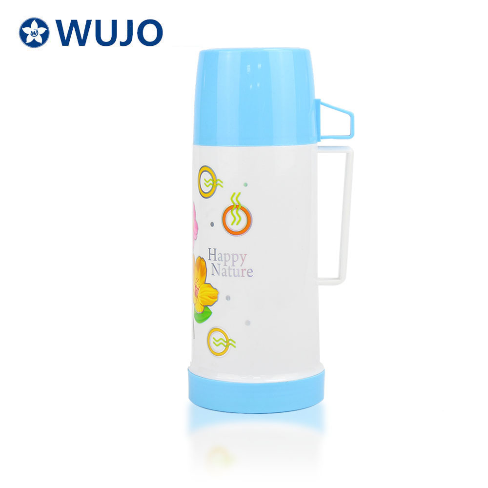 1L 1.8L plastic thermos