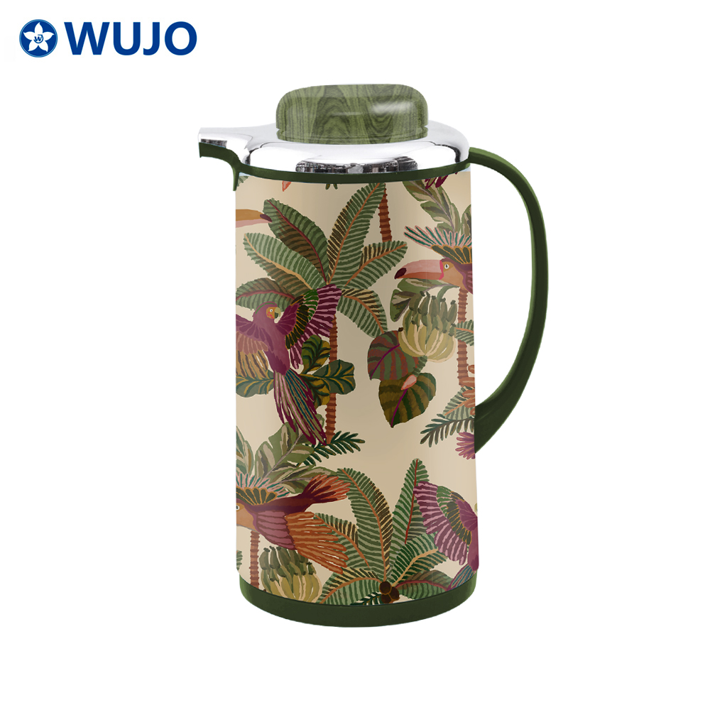 arabic coffee thermos with glass refill 