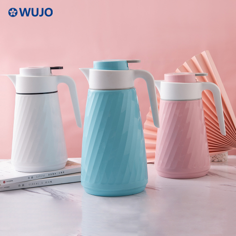 Customized Hot Water Tea Coffee Plastic Coffee Pot Insulated Vacuum Flask Arabic