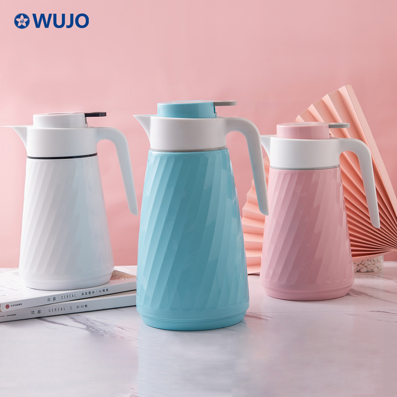 Customized Hot Water Tea Coffee Plastic Coffee Pot Insulated Vacuum Flask Arabic