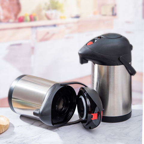 2l 2.5l 3l 3.5l 4l 5l Hot Cold Water Coffee Double Wall Termos Thermos Stainless Steel Airpot Flask