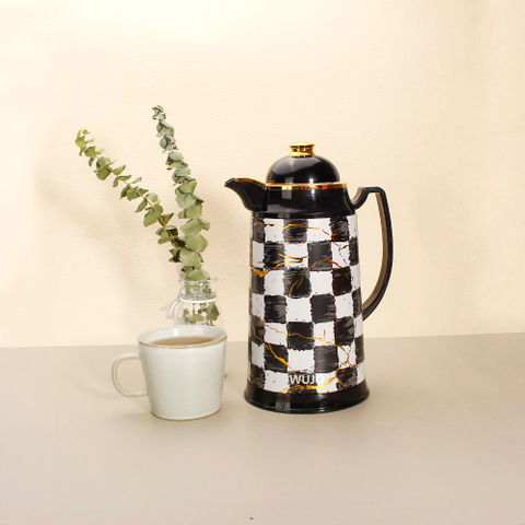 WUJO NEW DESIGN Hot Tea Water Saudi Dubai Coffee Vacuum Insulated Thermal Coffee & Tea Sets