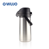  Manufacturing Custom Cheap Air Pump Flask Thermos Thermal Vacuum Hot Water Stainless Steel Coffee Airpot