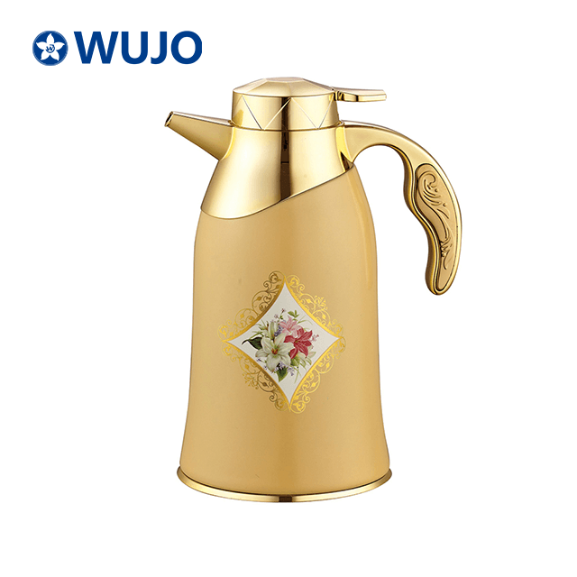 WUJO Insulated Vacuum Thermos Dubai Arabic Coffee Pot