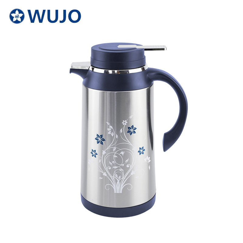 Factory Supply Glass Refill Stainless Steel Thermal Insulated Coffee Pot