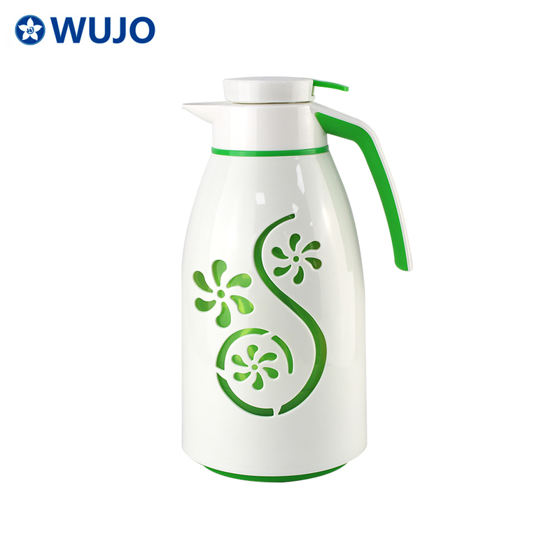 Middle East New 1.9L Saudi Arabic Hot Water Thermal Glass Vaccum Plastic Tea Flask
