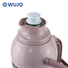 WUJO OEM ODM Hot Water Thermos Cheap Heavy Plastic Vacuum Flask with Glass Liner