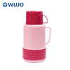 Two Cups 1L 1.8L High Quality Insulated Thermal Thermos Plastic Vacuum Flask 