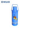 WUJO 2 Liter Cheap Vacuum Insulated Plastic Water Flask with Glass liner