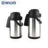 WUJO High Quality Double Wall 24hr Pump Hot tea Airpot Coffee Dispenser