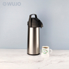 High Quality European Glass Inner Vacuum Insulated Coffee Tea Thermal Pump Pot